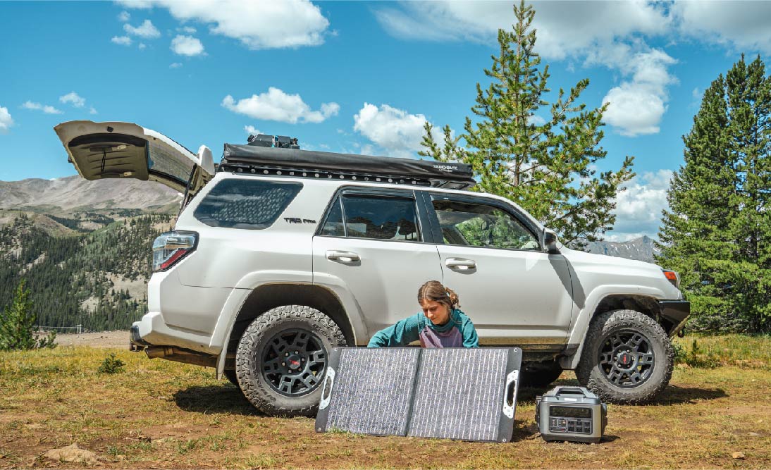 Portable Solar Generator for Camping