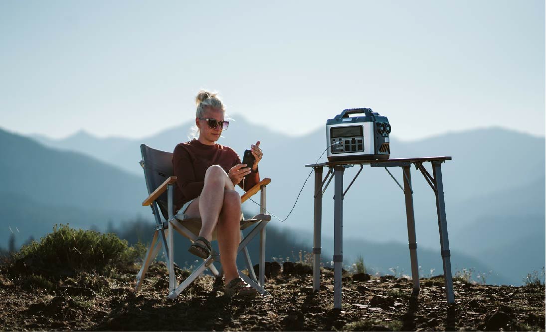 POWEREPUBLIC T1200 Portable Power Station | 1200W 1110Wh