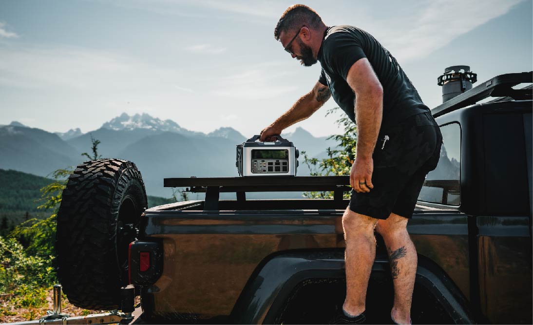 POWEREPUBLIC T1200 Portable Power Station | 1200W 1110Wh