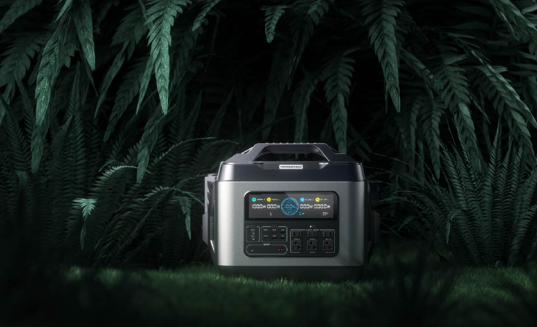 POWEREPUBLIC T3000 Portable Power Station | 3000W 3200Wh