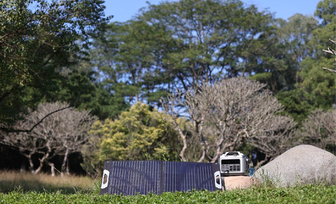 POWEREPUBLIC T1200 Solar Generator Kit