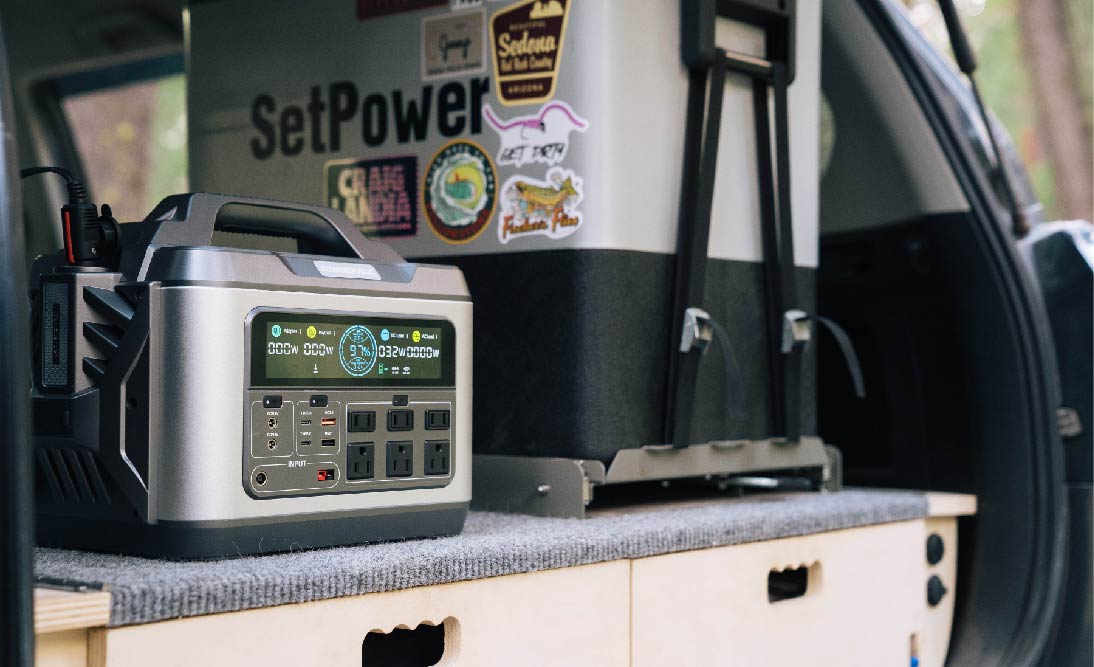 POWEREPUBLIC T1200 Portable Power Station | 1200W 1110Wh