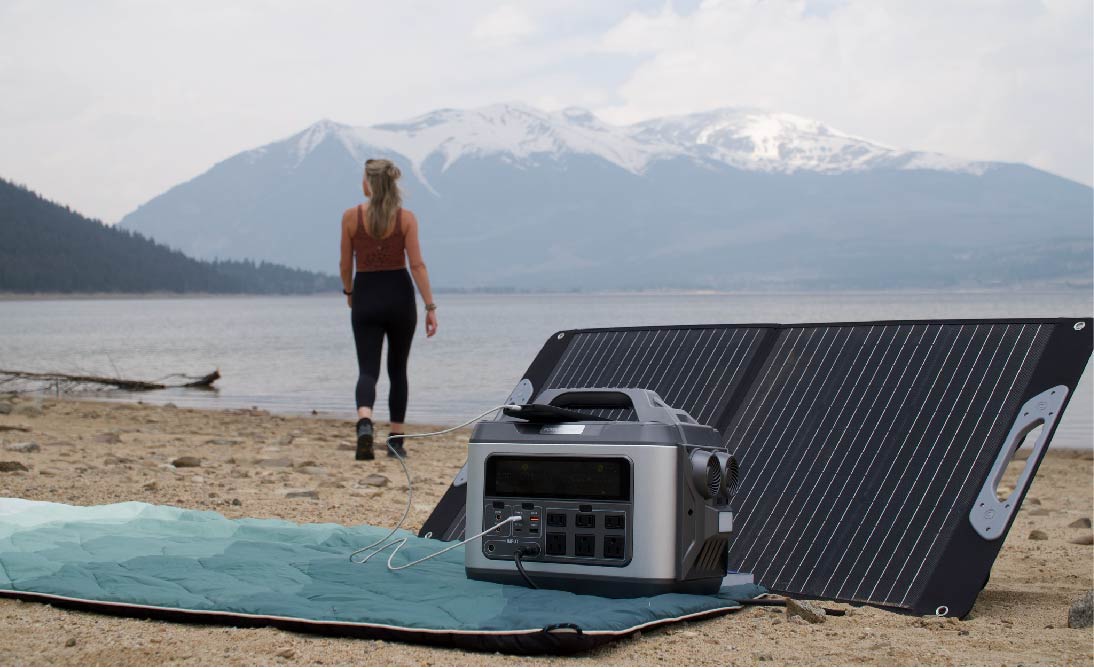 POWEREPUBLIC T1200 Solar Generator Kits