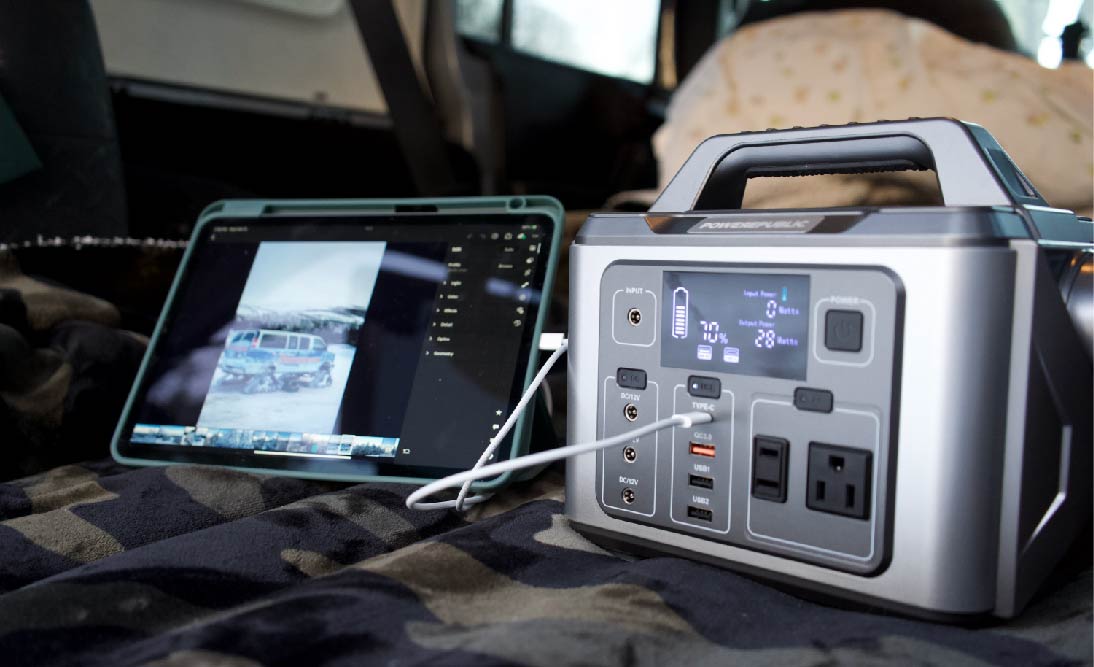 POWEREPUBLIC T306 Portable Power Station | 300W 296Wh