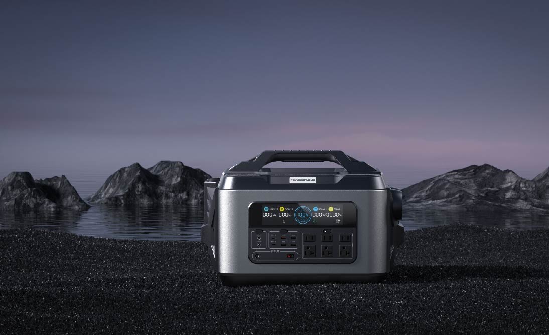 POWEREPUBLIC T2200 Portable Power Station | 2200W 2240Wh