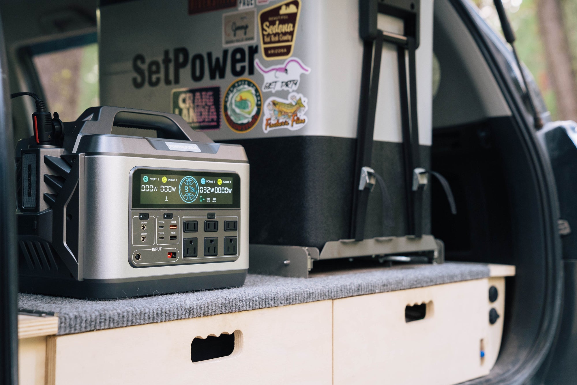 POWEREPUBLIC T1200 Portable Power Station | 1200W 1110Wh