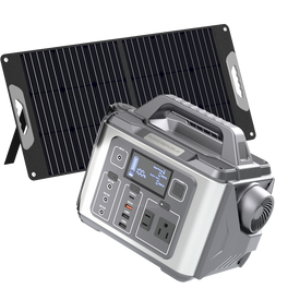 POWEREPUBLIC T306 + 100W Portable Solar Panel | Solar Generator Kits